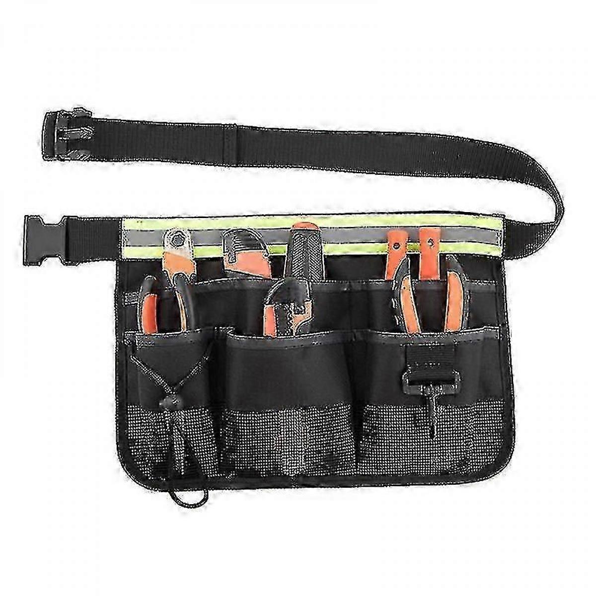 Tool Bag With Multi Pockets, Waterproof Tool Box, Belt Bag Adjustable Tool Belt Waterproof