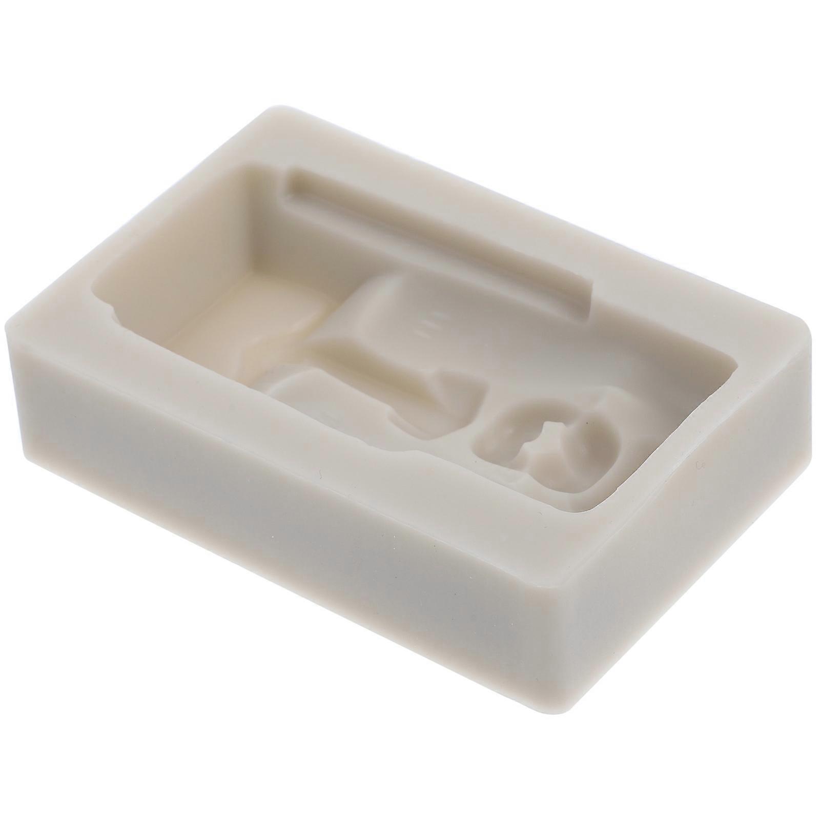 Moai Stone Chocolate Mold Silicone Baking Mold for Household Use