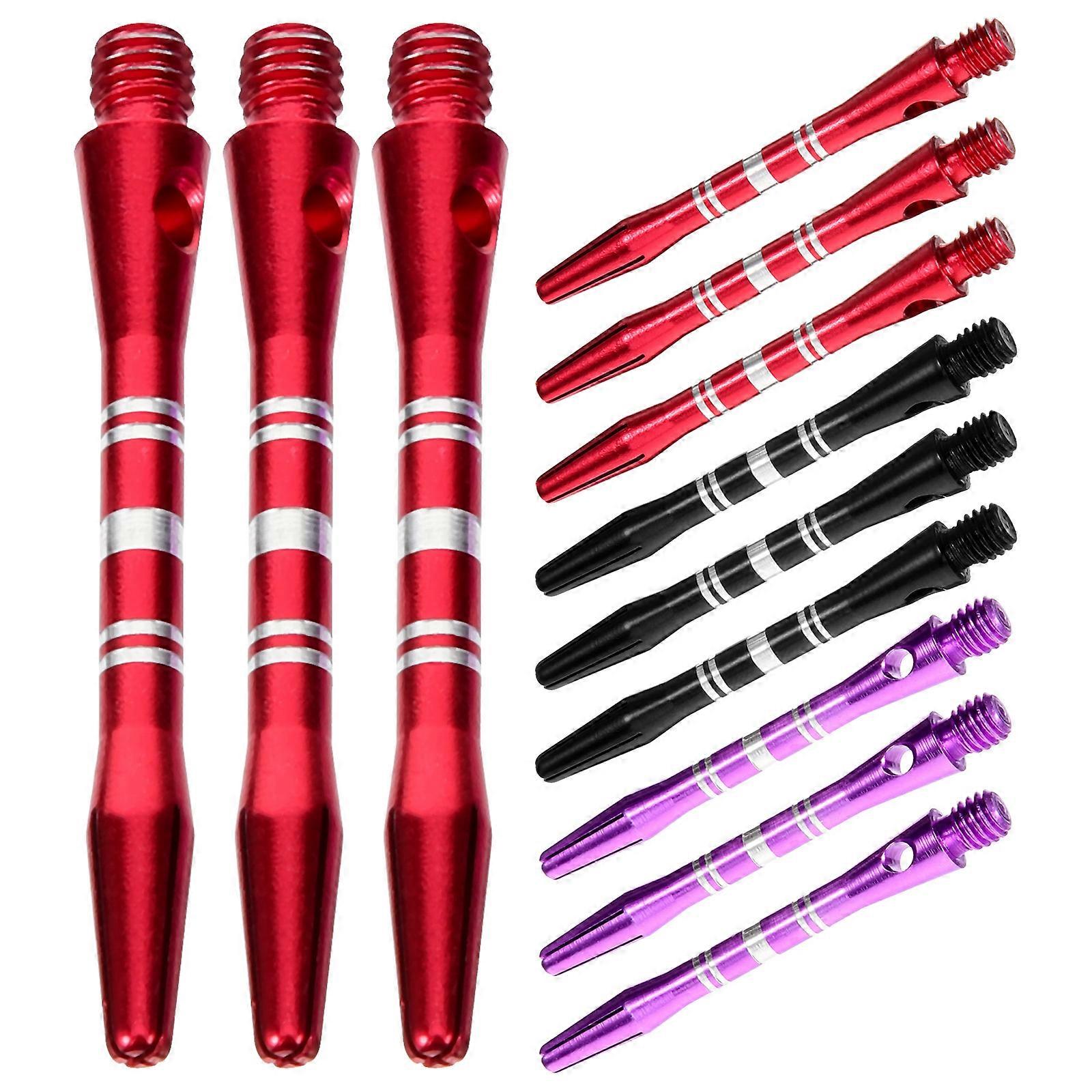 Assorted Color Metal Dart Shafts Replacement Shafts for Dart 30Pcs
