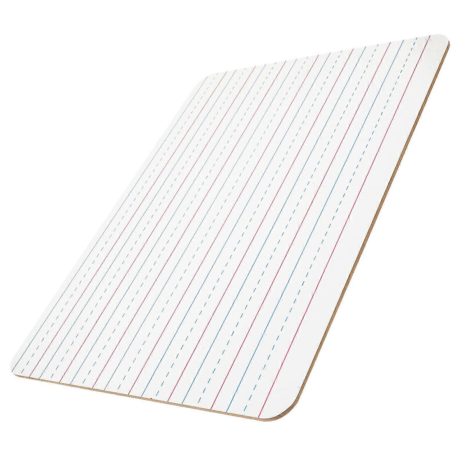 White Board with Lines Double Sided Dry Erase Board for Writing 3Pcs