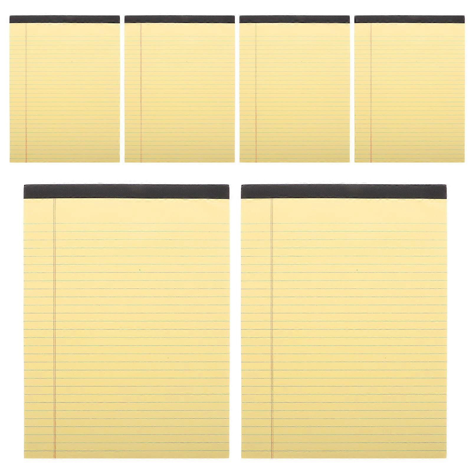 Writing Pads Notepad With Sections Lined Journal Notebook For Taking Notes And Journaling 6Pcs