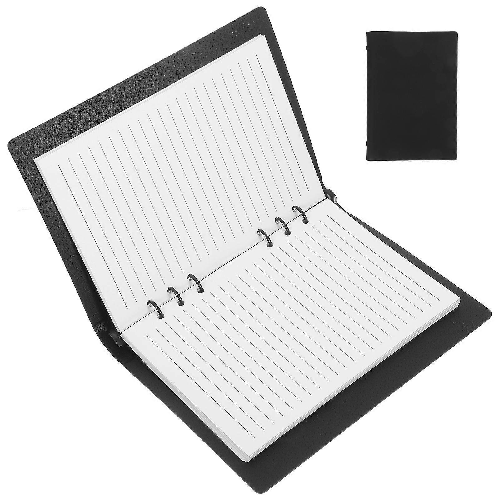 3Pcs Pocket Notebook Cover For Students And Professionals A5 Size With Spiral Binding White Color