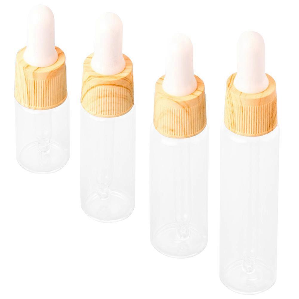 Empty Dropper Bottle for Storage Use 12Pcs Transparent Essential Oil Bottles