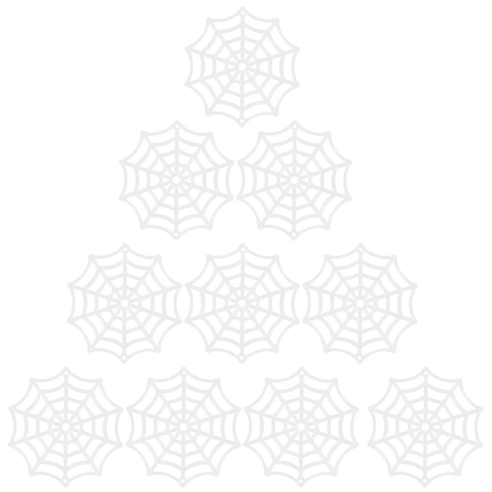 Halloween Party Favors Plastic Cobweb for Decor 150Pcs Luminous Web