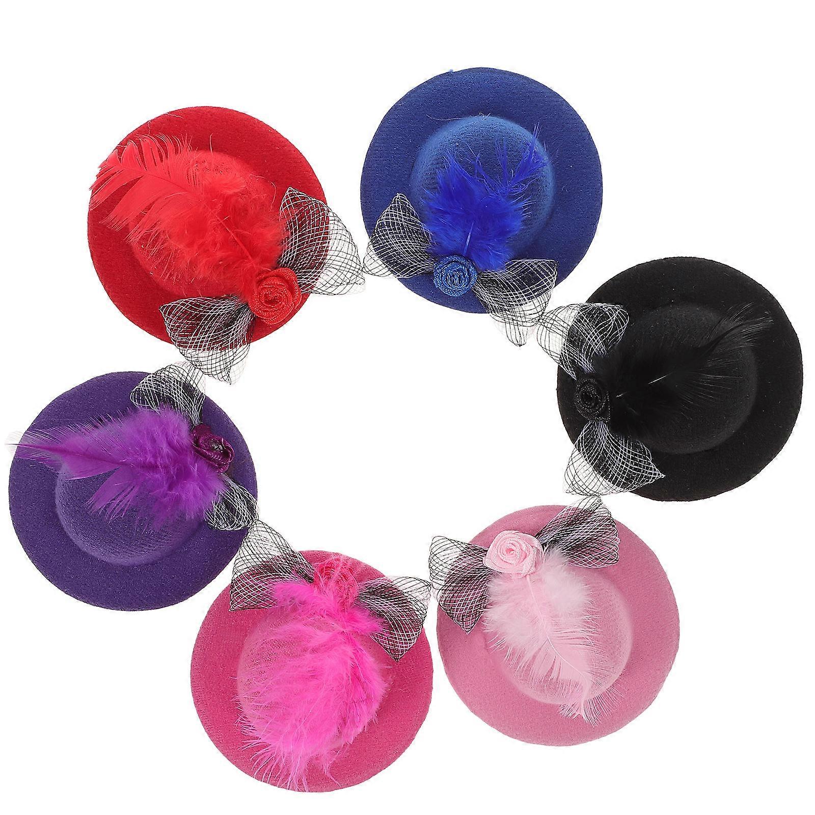 Tiny Hats for Crafts Doll Hats for DIY Use 30Pcs Assorted