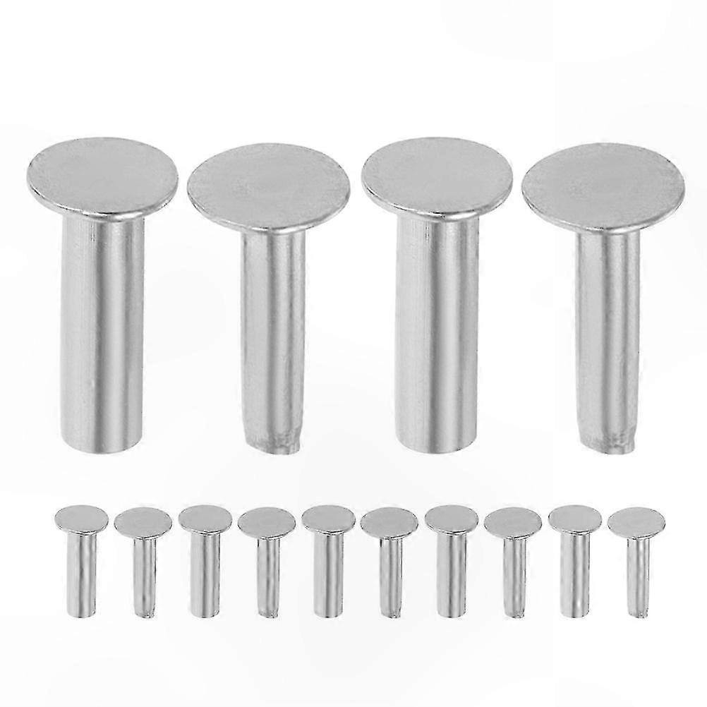 7 paia di rivetti resistenti per manici di coltelli per posate fai da te, elementi di fissaggio in acciaio inossidabile per coltelli da chef da 1,5 cm