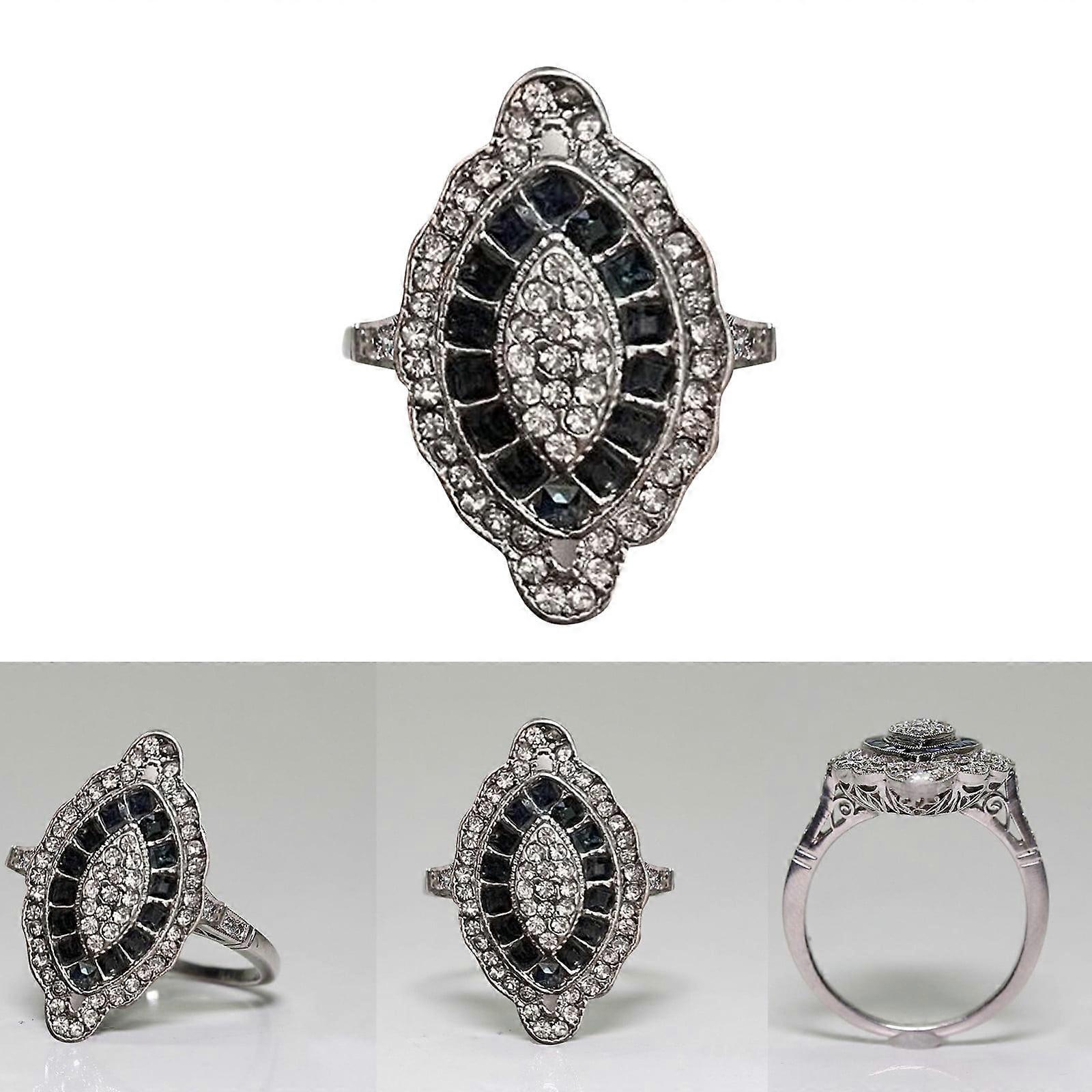 Couples Ring Wedding Band In Titanium Plated Ring Wedding Ring Engagement Ring Wedding Ring Blue Size 6