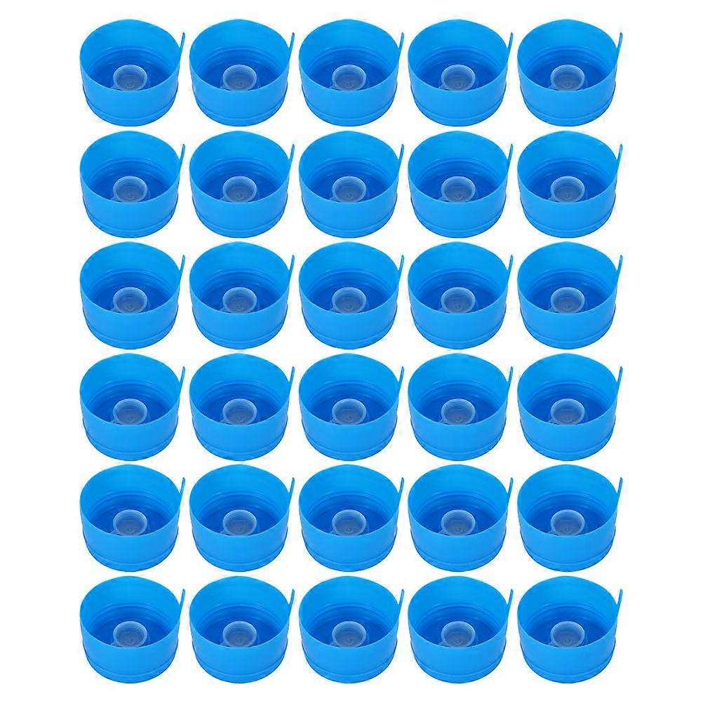 Water Jug Caps for Household Use Replacement 150Pcs Blue Plastic