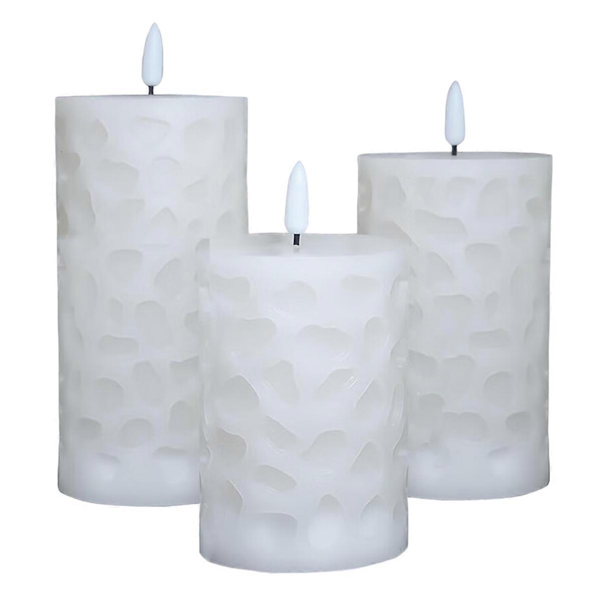 Flameless Electric LED Moving Wick Flickering Candle Lights