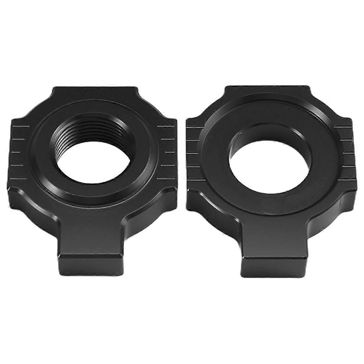 Motorcycle Chain Adjuster Regulator Slider Block for EXC Black