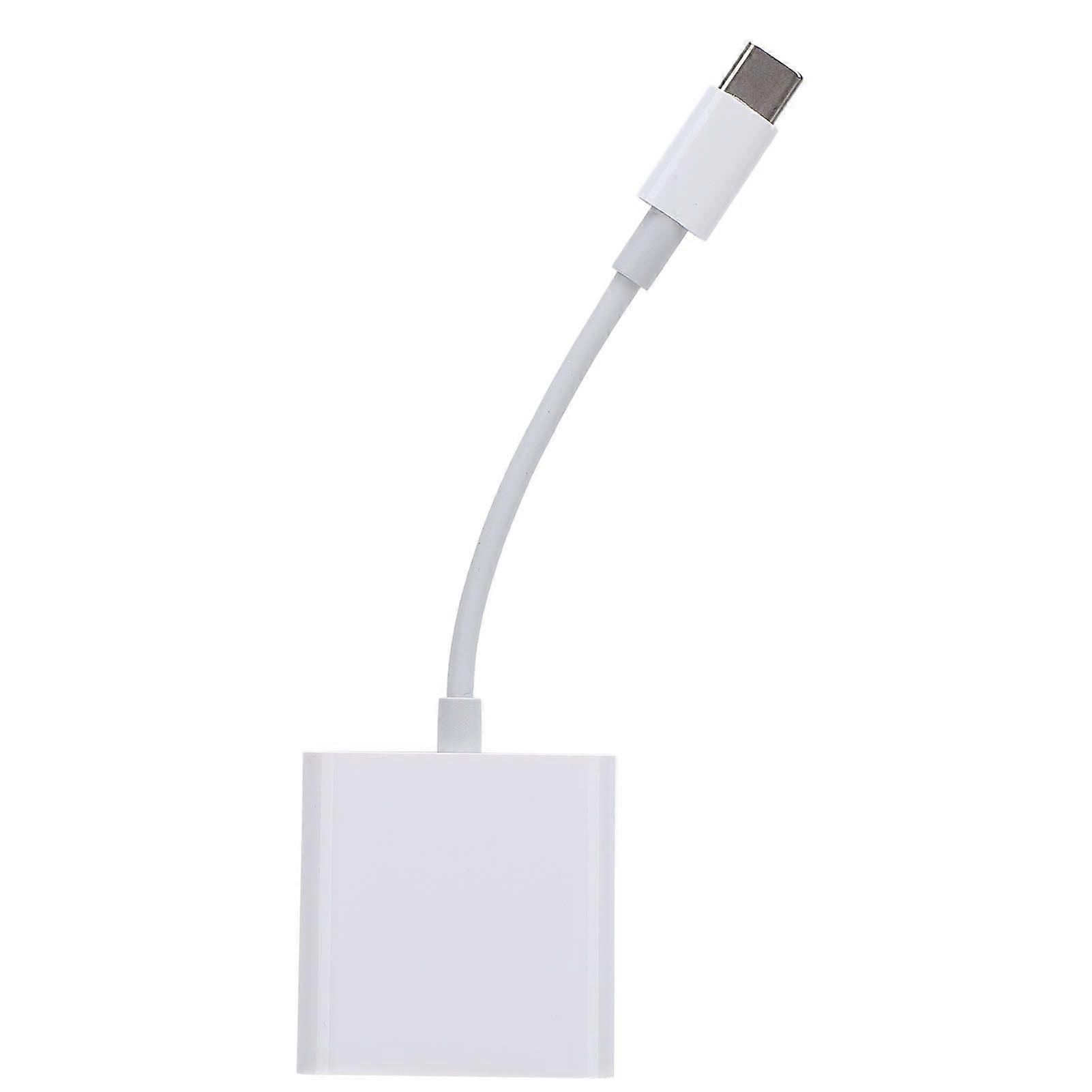 2 in 1 USB C Adapter Card Reader Support Camera Storage Card Memory Card for Phones Laptops Read Speed 500MB/S Plug and Play