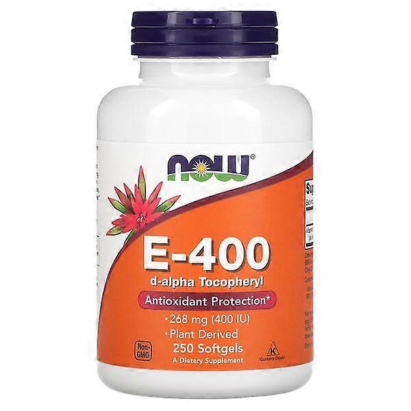 NOW Foods, E-400, 268 mg (400 IU), 250 Softgels