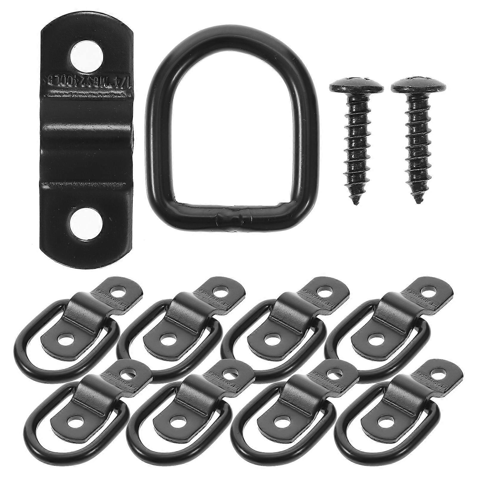 D Ring Tie Down Anchor for Belt Surface Mount Hook Heavy Duty 10Pcs