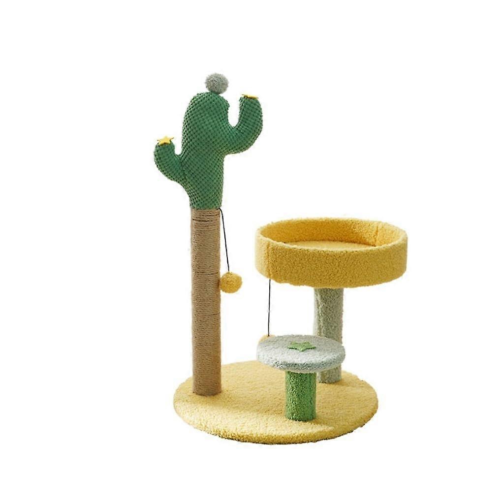 Cat Trees Model B Indoor Cat Climbing Frame Scratching Post Nest Jumping Platform Cat Tower Size 29 x 11 x 19 cm