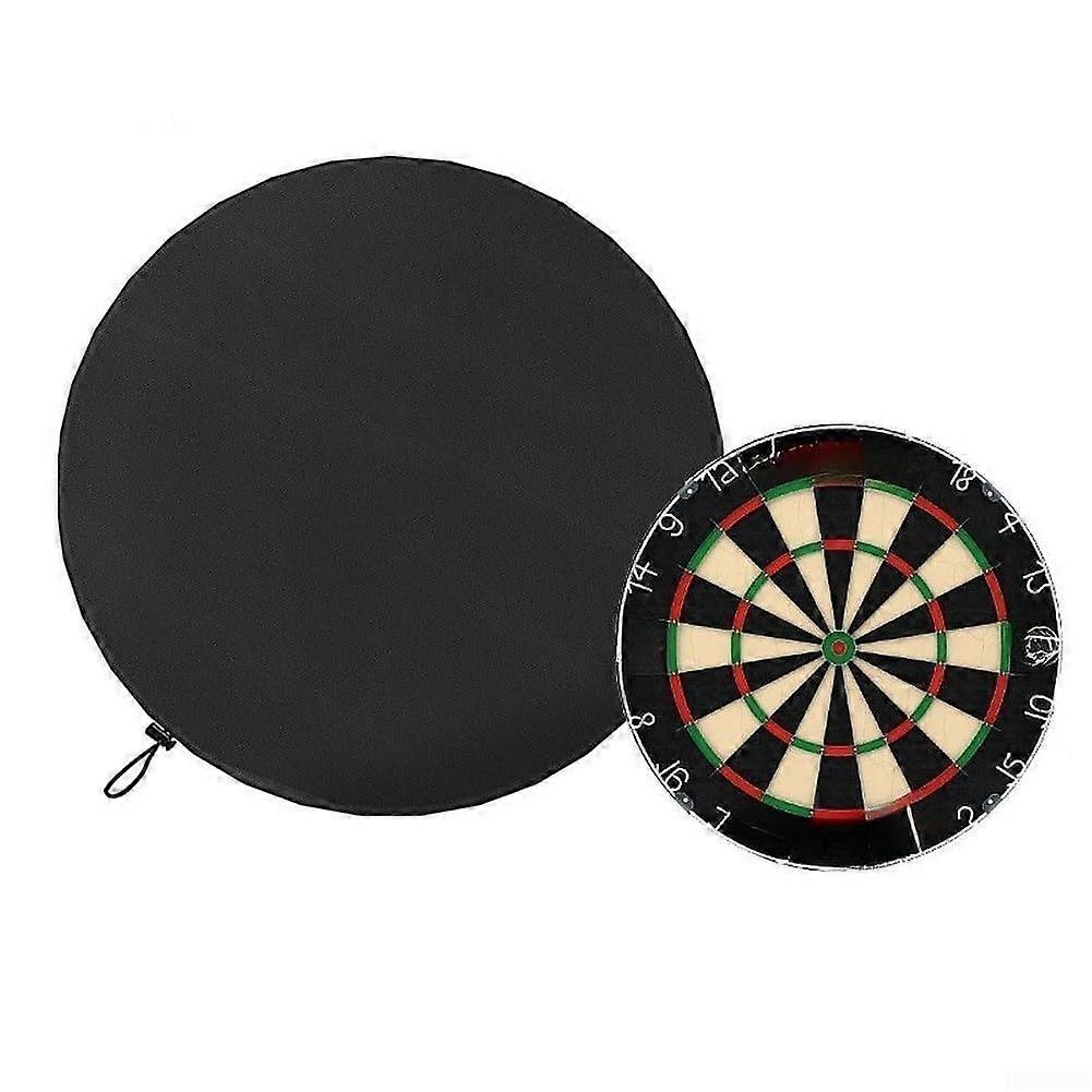 Weatherproof Dartboard Cover With Adjustable Elastic For Outdoor Use, Fits Standard Dartboards, Universal Fit