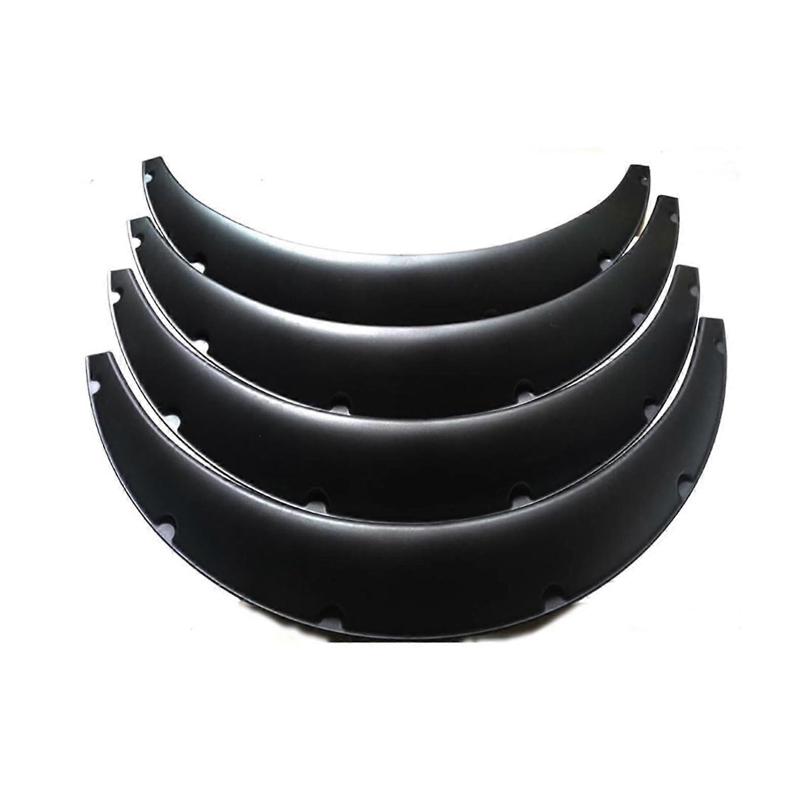 Car Fender Flares 3.5"/90mm Extra Wide Wheel Arches Trim Set of 4 for Universal Vehicles