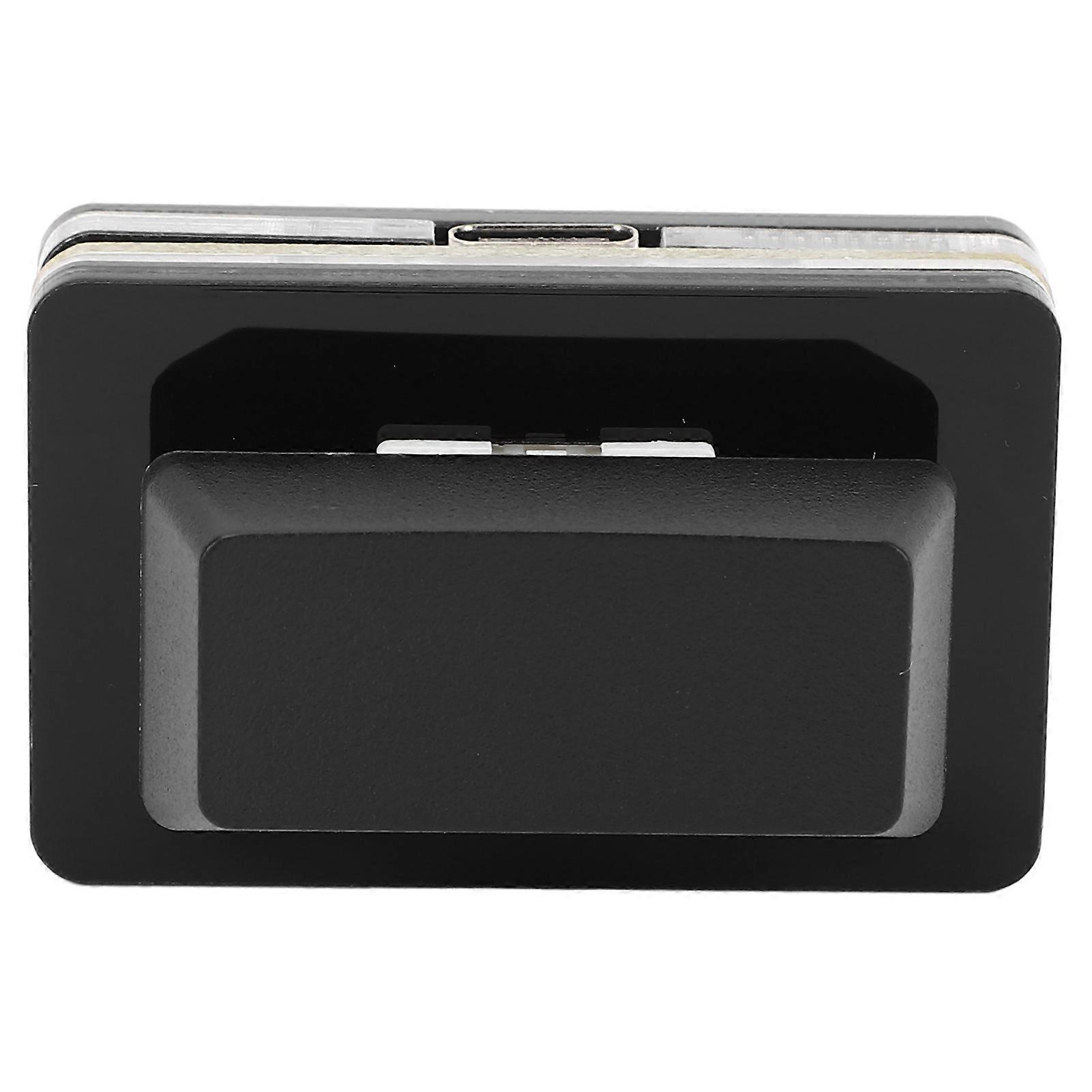 Programmable User Defined USB Button Single Keyboard Switch OSU Keypad RGB Mechanical Red Switch Type C Wired Customized Shortcut Key for Gaming Blac