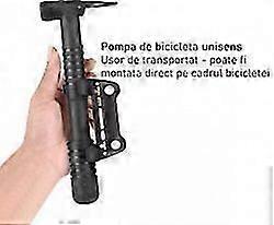 Frame-Mounted Bicycle Pump - High Performance Air Pump for Bikes