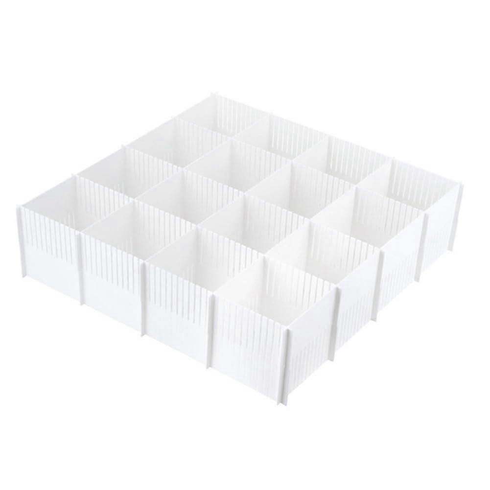 Household Drawer Dividers Modular Combination Organizer for Underwear and Socks Sorting, Wardrobe Storage Partition
