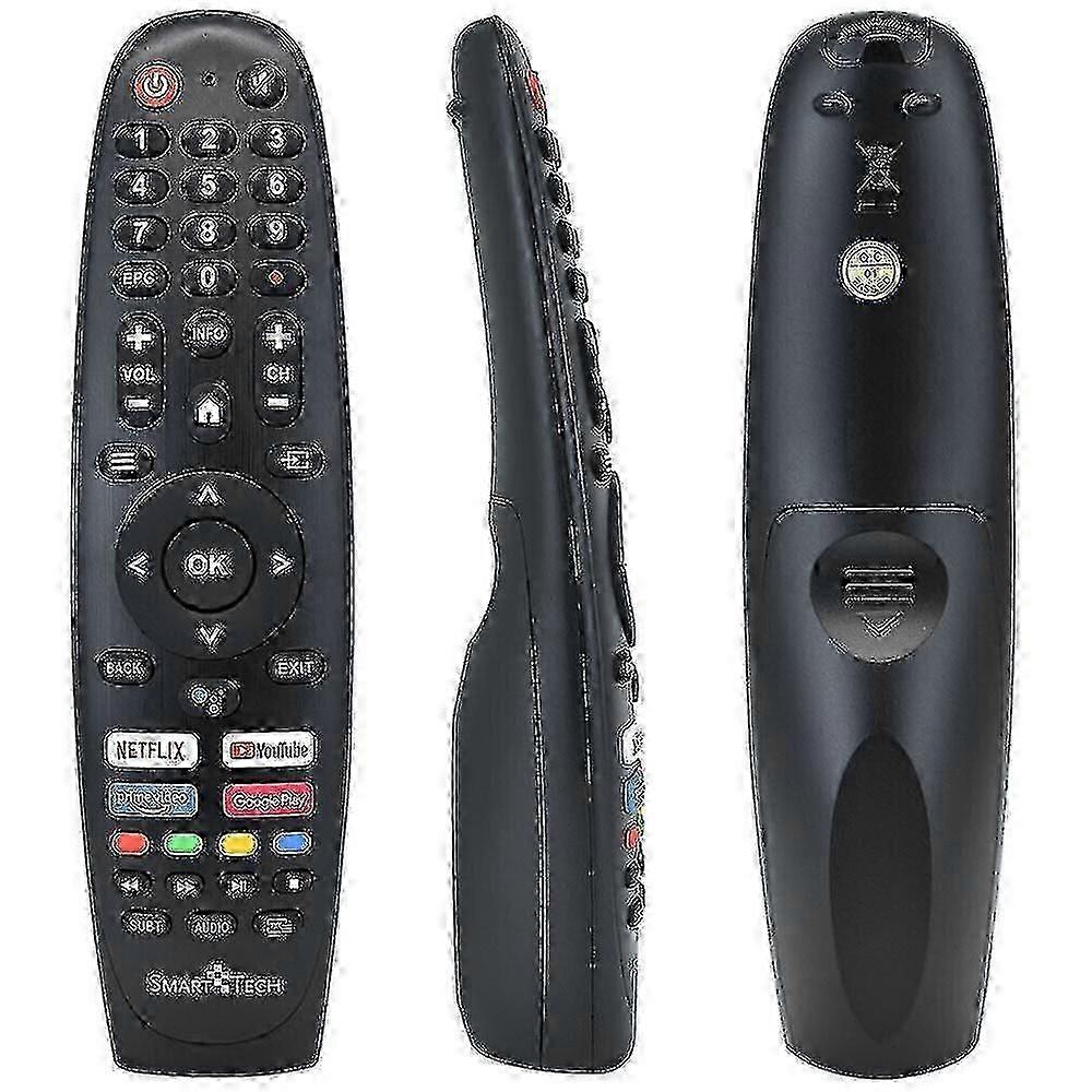 JVC Voice Assistant Smart TV Remote Control for Smart Tech - B0BTDXPW38