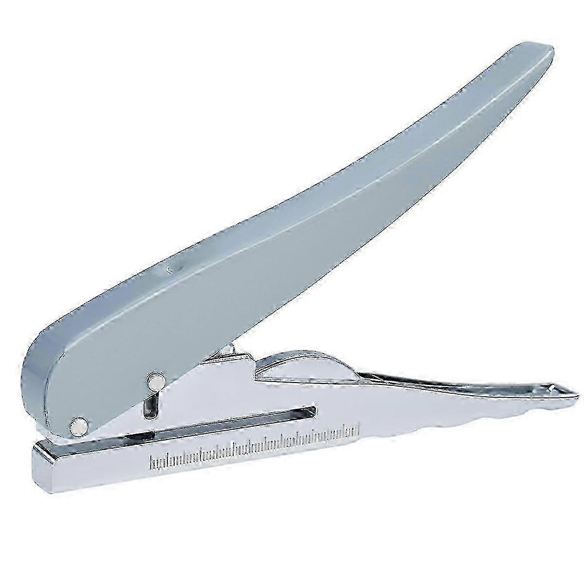 Heavy-Duty Single Hole Paper Punch with Long Reach and 8mm Capacity