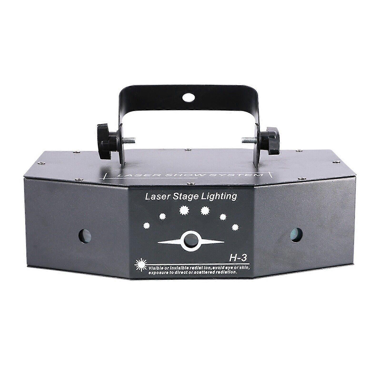 3 Lens 500mw Dmx Beam Laser Projecteur Animation Scan Rgb Dj Party Stage Lighting