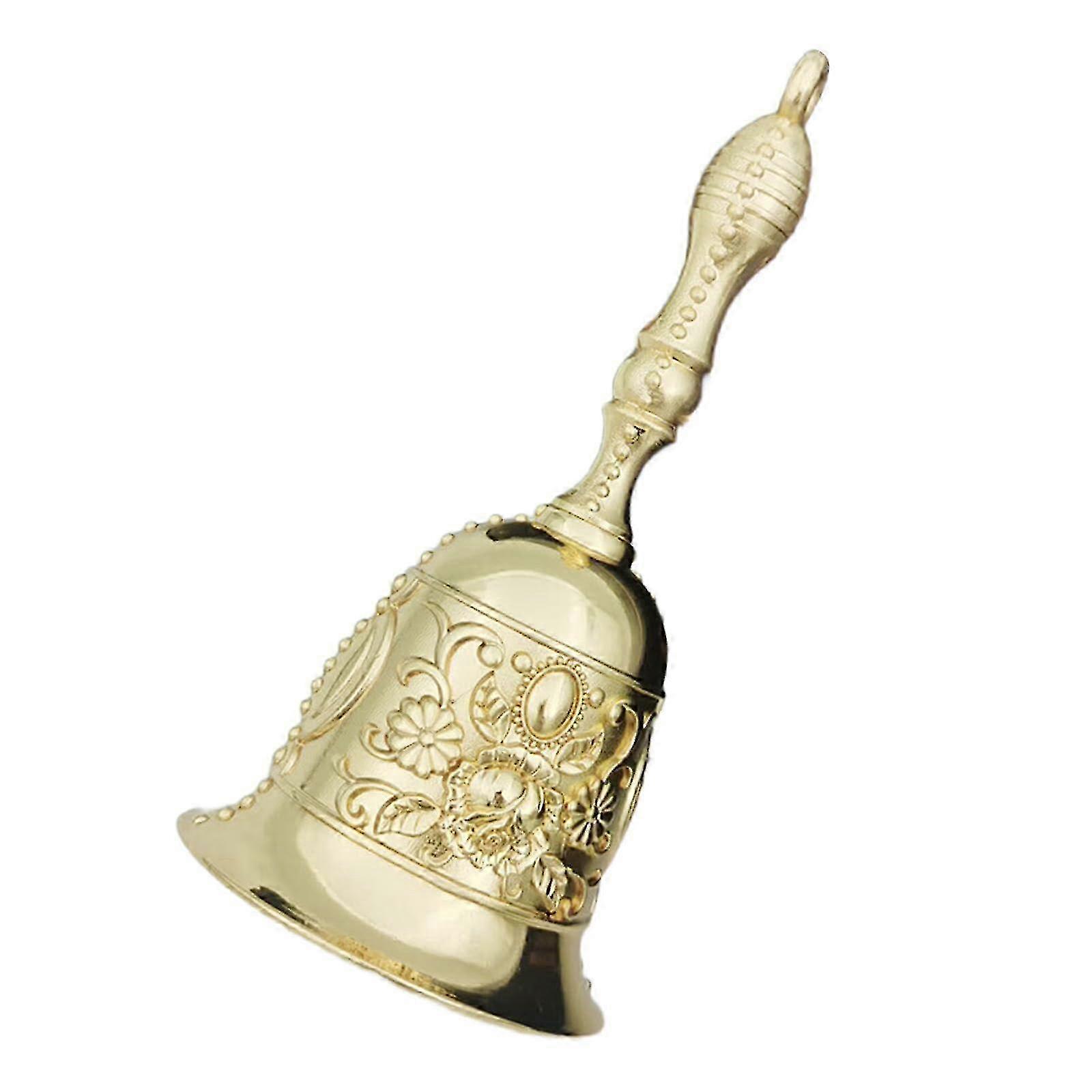 Vintage metal handbells with delicate handles, tea handbells, service handbell, dinner bells, loud call Ref: 7082 TOP