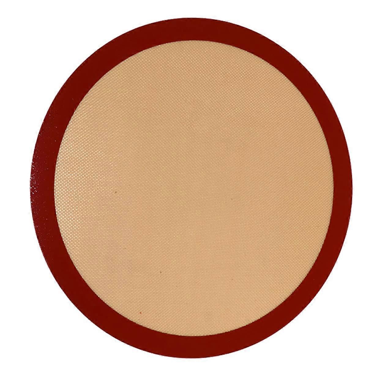 Silicone Baking Mat 10Inch Round NonStick Reusable Liner Microwave and Air Fryer Safe for Cookies Pastry Bread