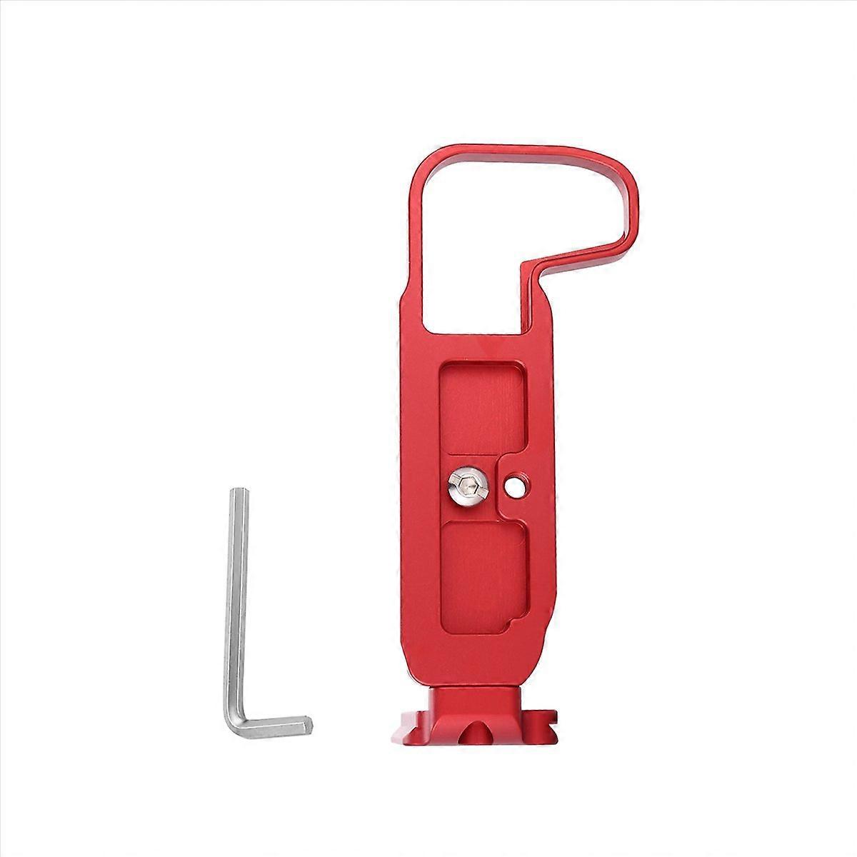 For Canon EOS RP Vertical Quick Release L Plate Bracket Holder Hand Grip Base Handle Red