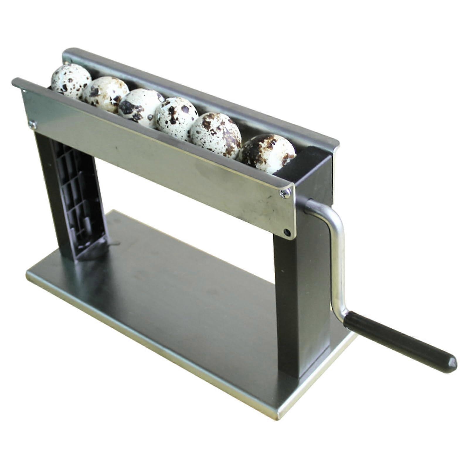 Quail Egg Peeler Machine 304 Stainless Steel for Easy Shell Removal of Boiled Quail Eggs