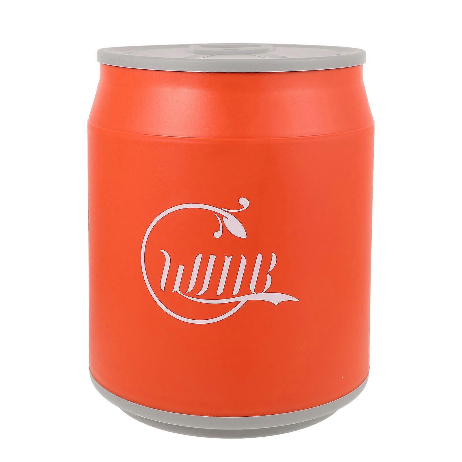 Soda Can Shaped Trash Can Small Trash Bin with Lid for Storage Use