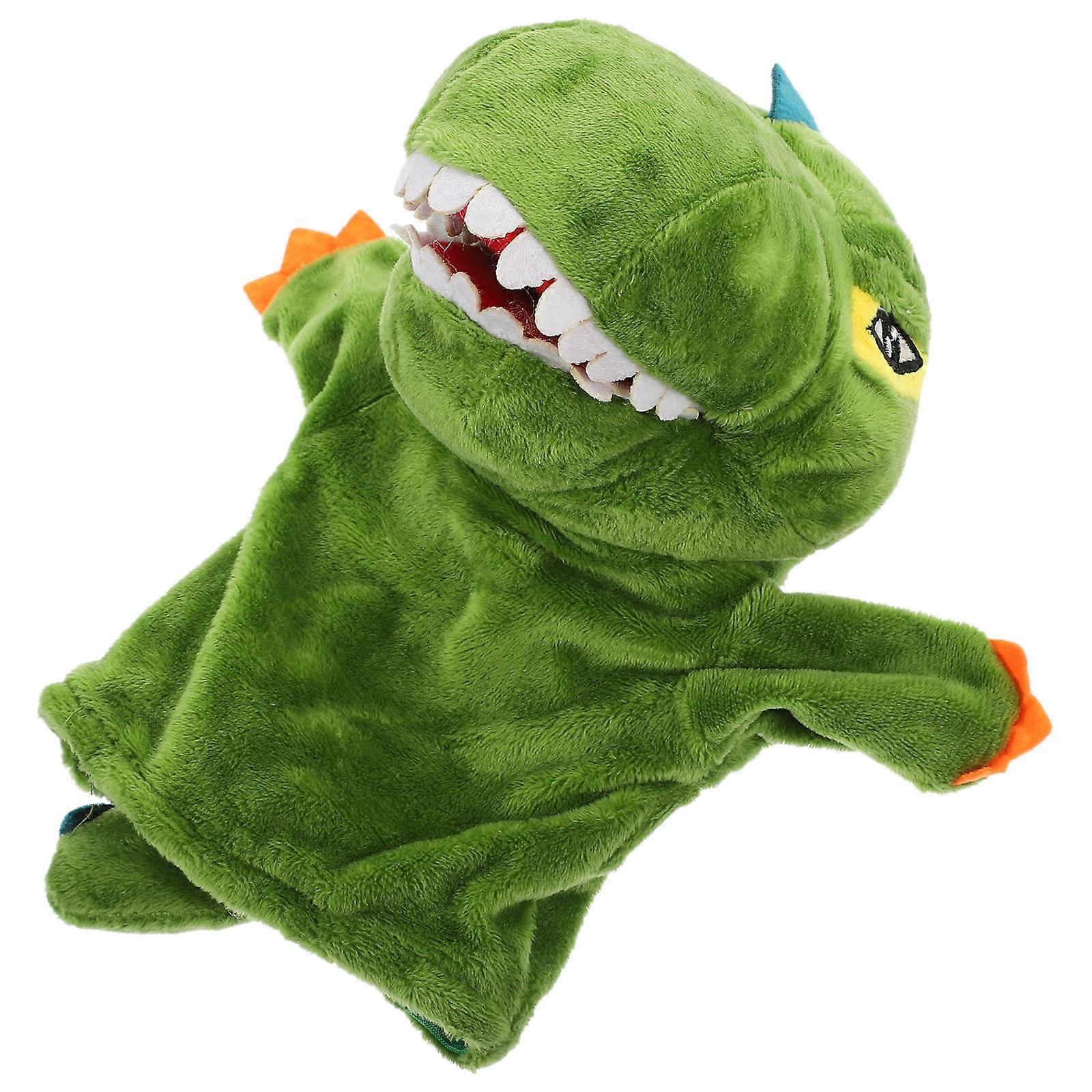 Adorable Plush Hand Puppet for Creative Play Dinosaur Toy