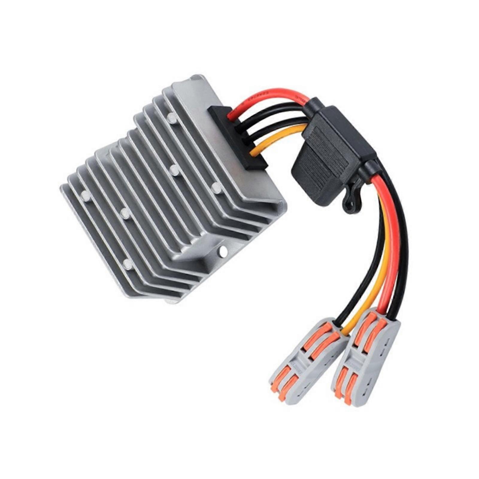 High Efficiency 12V To 24V 5A Step Up Power Supply Module With Overloads Short Circuits Protections For Car Electronics Multicolor