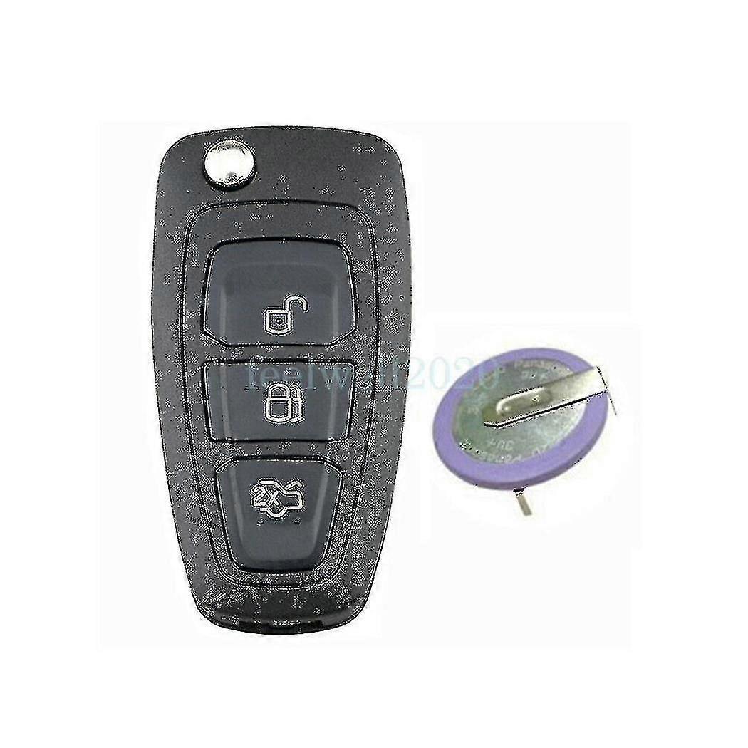 Remote control shell + rechargeable VL2020 battery for Ford Transit Custom YC