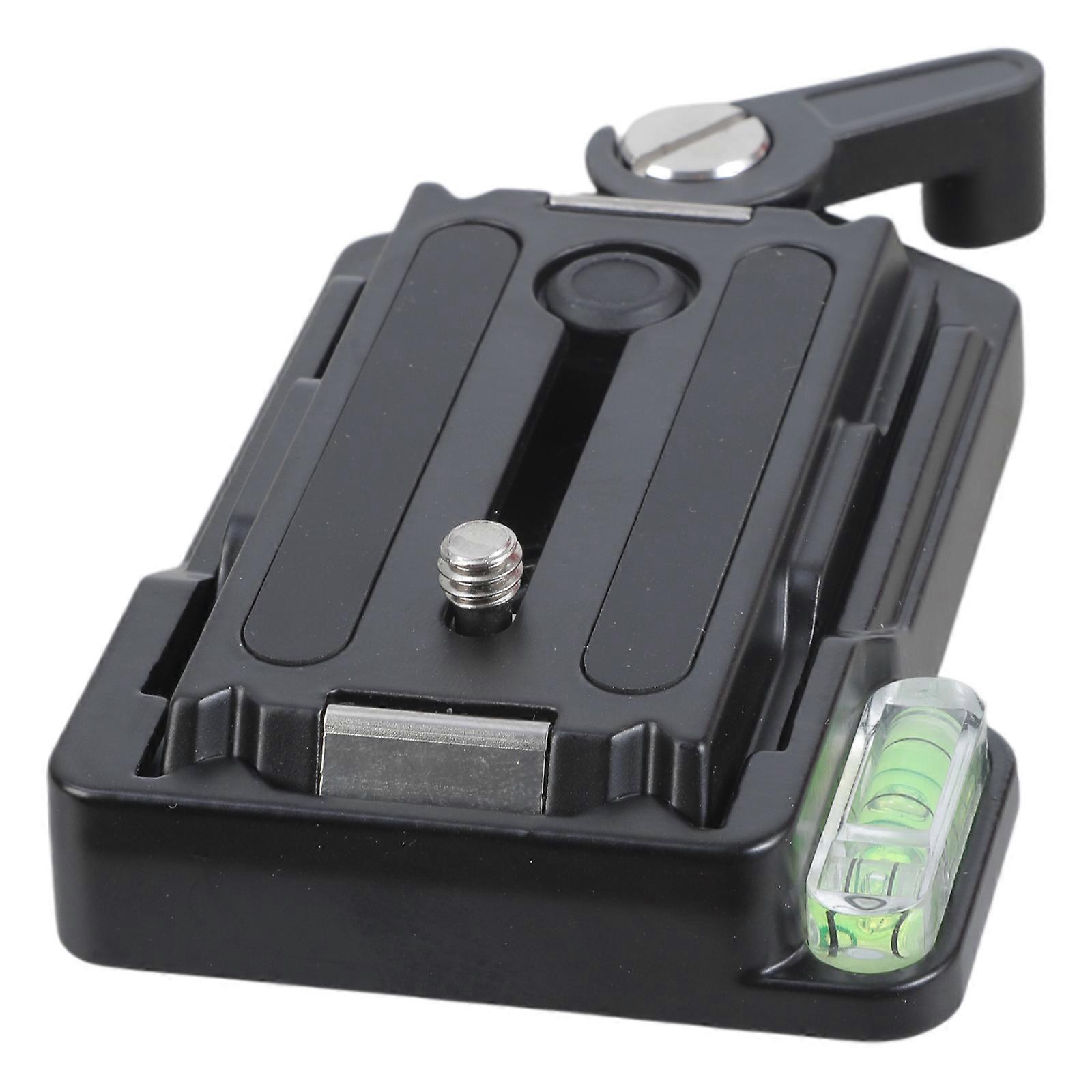 アルミ合金QRA-635Lクイックリリースプレートクランプアダプター三脚用スライディングマウントプレートヘッドDSLR用一脚ボールマルチカラー