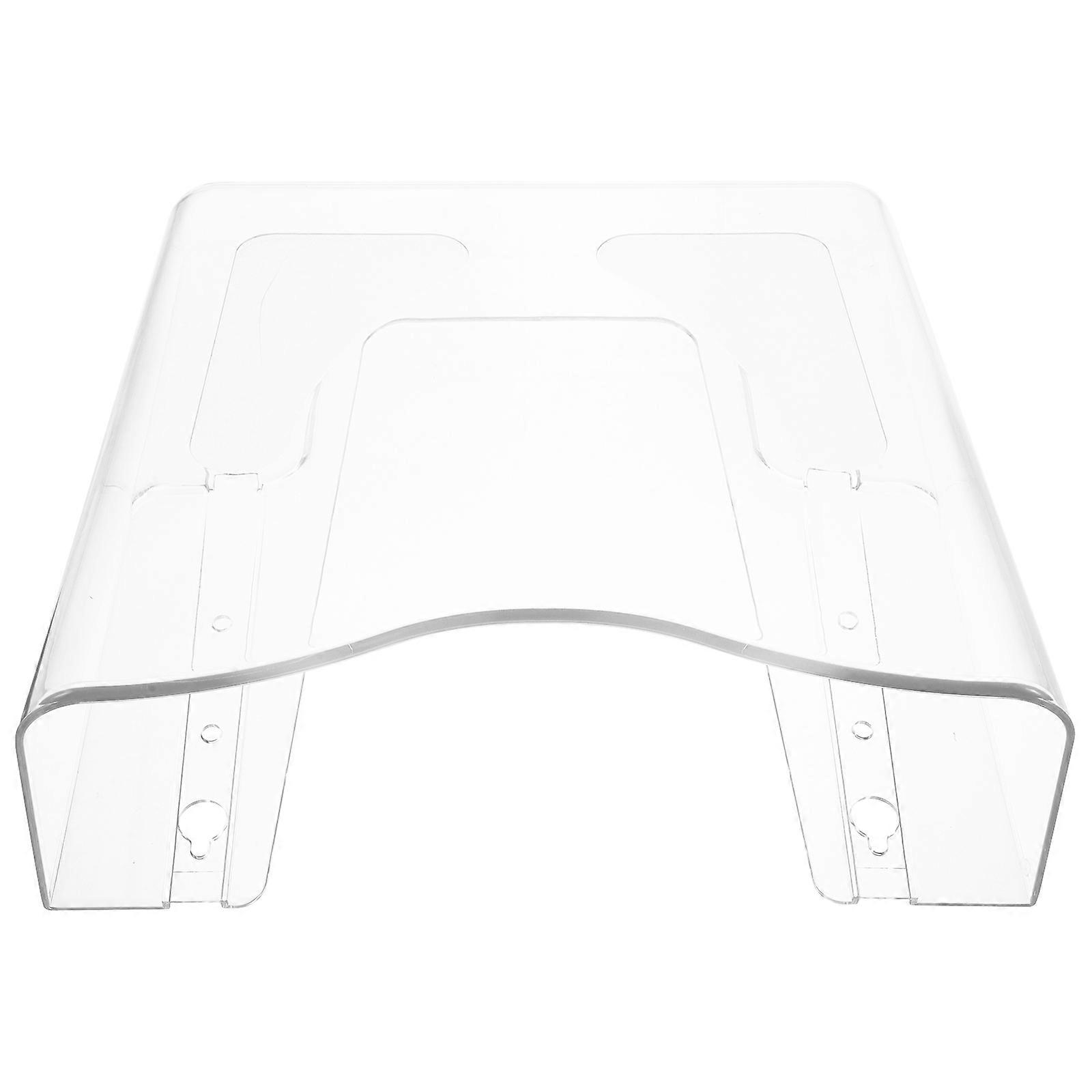 Catalog Display Rack Wall Mounted for Storage Transparent Acrylic Organizer