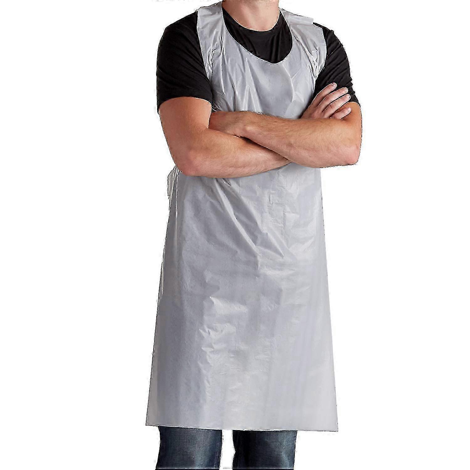 Disposable multipurpose aprons 20 micron 100 pack for professionals