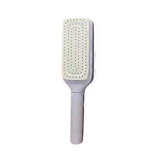 Hairbrush, One Key Cleaning Scalp Massage Comb, Women Anti Static-Hairbrush