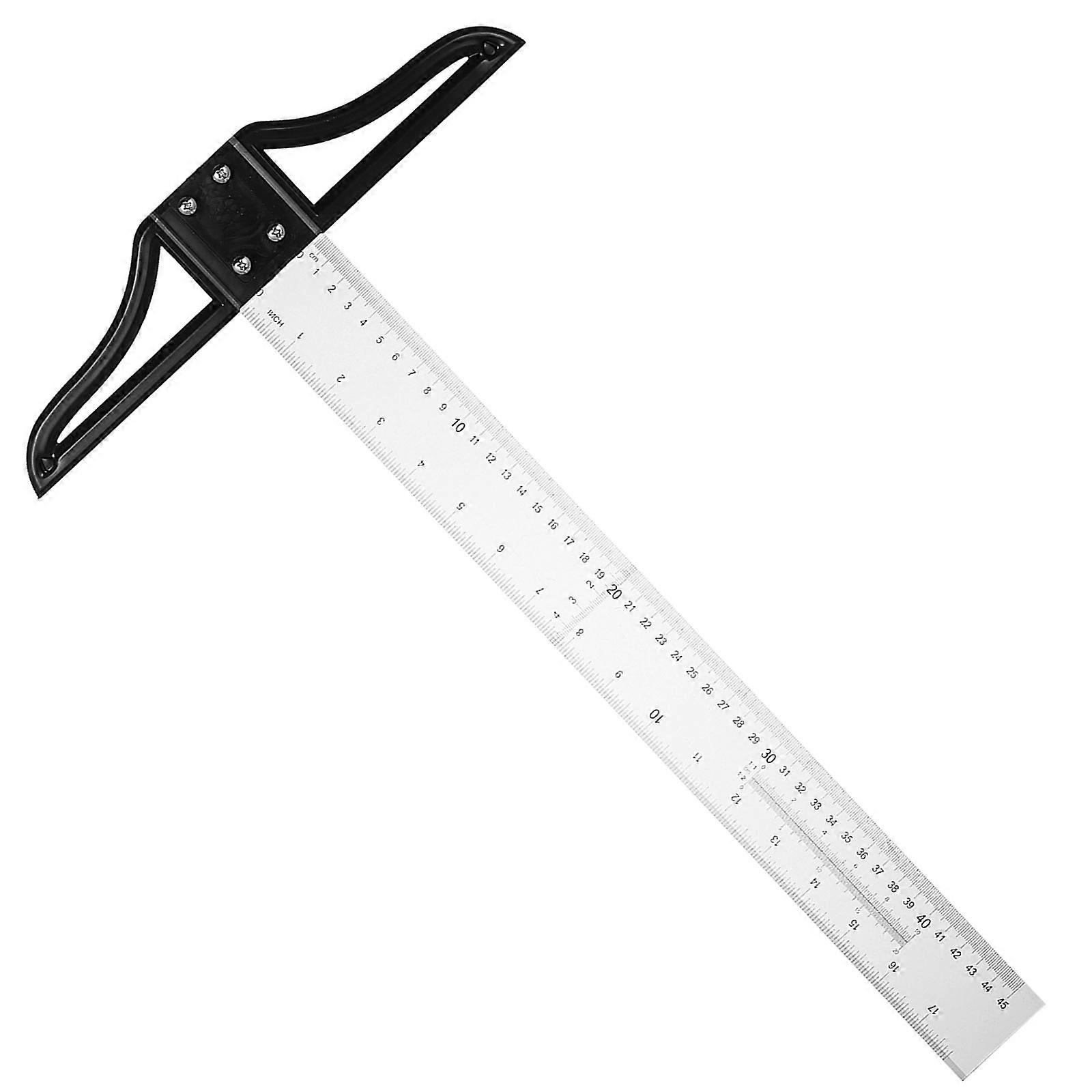 T Square Marking Ruler Carpentry Ruler Art Supplies T Ruler for Drafting