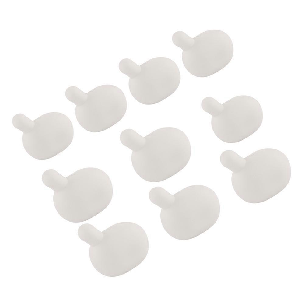 Squeeze Doll Insert Ball for Bubble Insert Silicone 10Pcs White