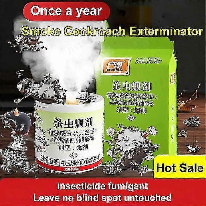 強力な屋内殺虫燻蒸忌避剤の煙 - ゴキブリやイエバエを殺します
