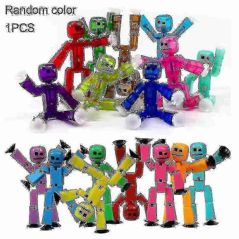 حقيقية محاصر Stikbot روبوت stickbots وقف الحركة الرسوم المتحركة الخريف ألوان جديدة