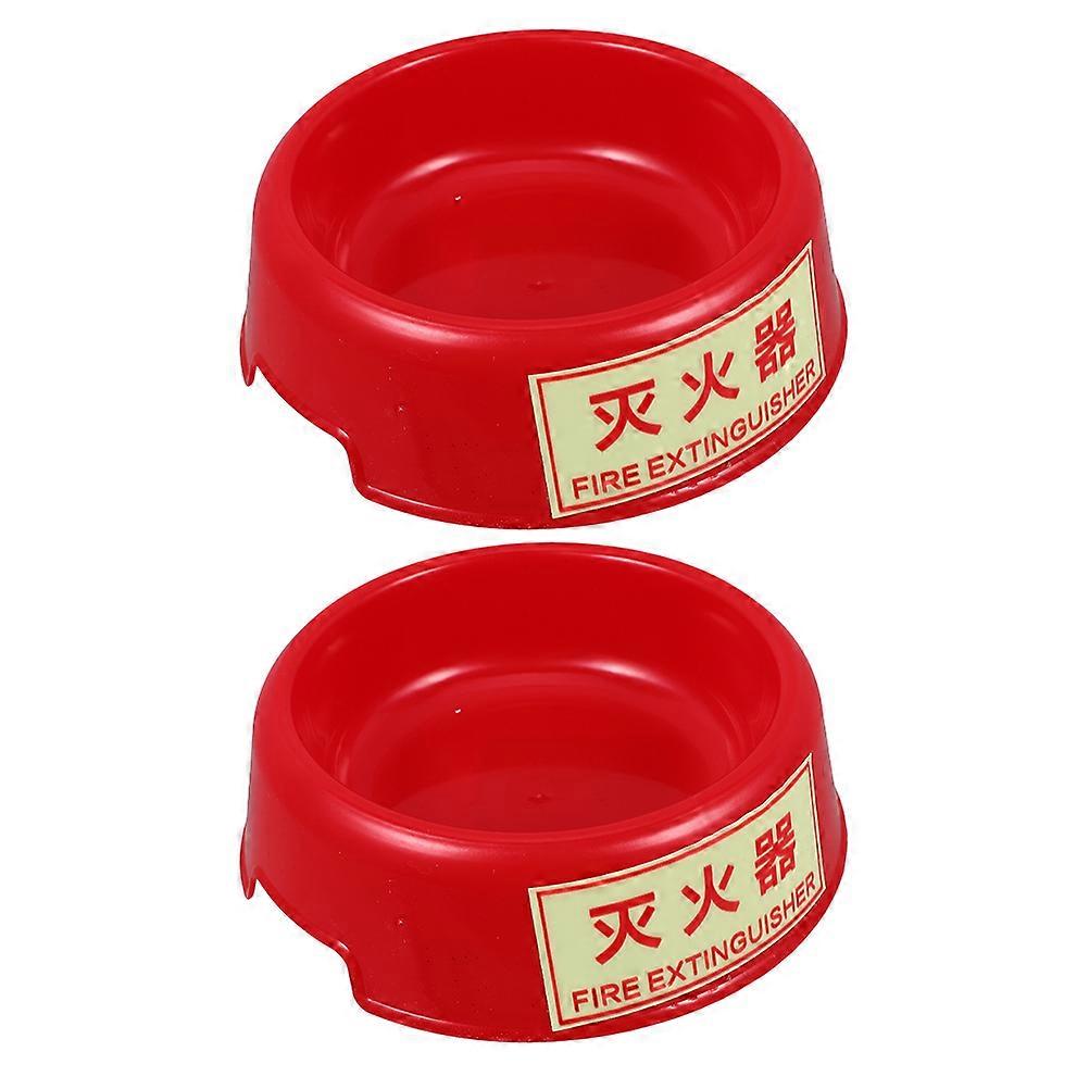 Fire Extinguisher Stand Base with Glow in The Dark Design for Safety