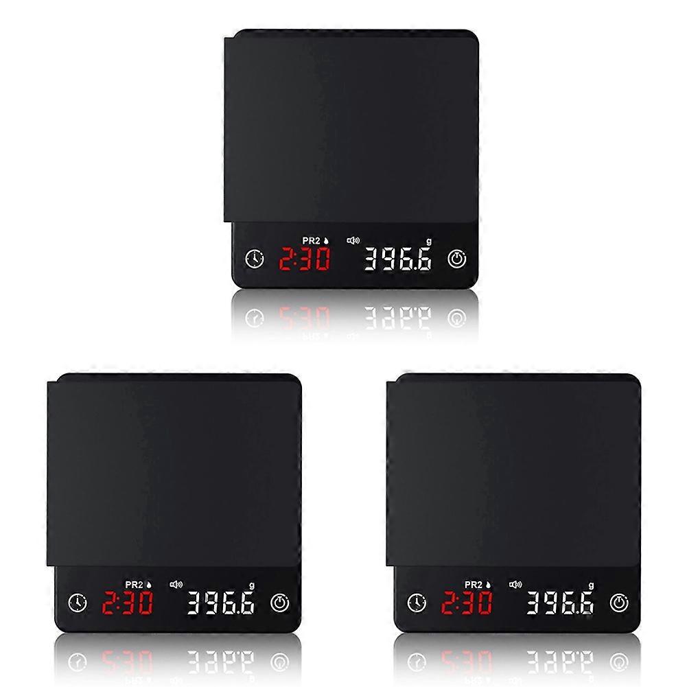 3X Mini Smart Kitchen Scale Weighing Precision Digital Coffee Scale Espresso with Timer