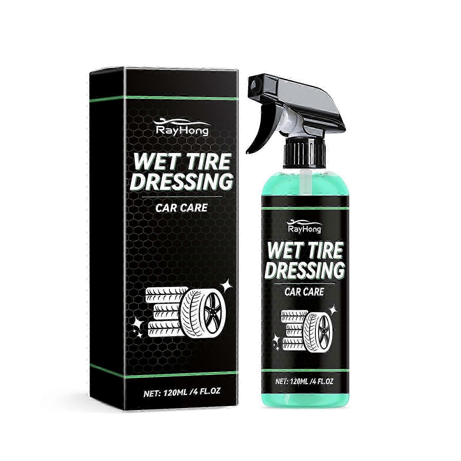 LongLasting Tire Protectant Foam  Easy Shine  UV Protection  120ml