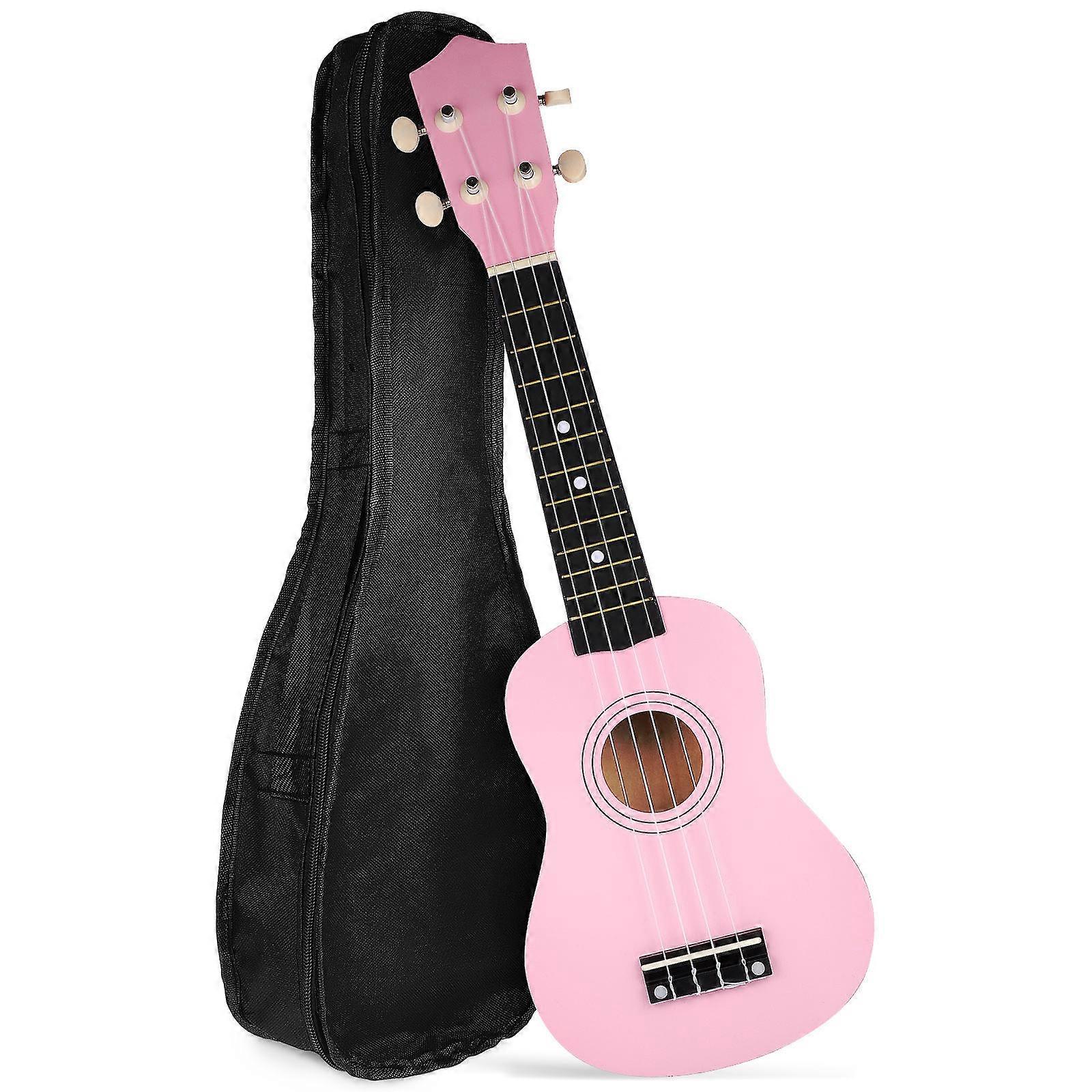 Ukulele for Beginners 21 Inch Soprano Ukulele 2Pcs with Bag and Instruction