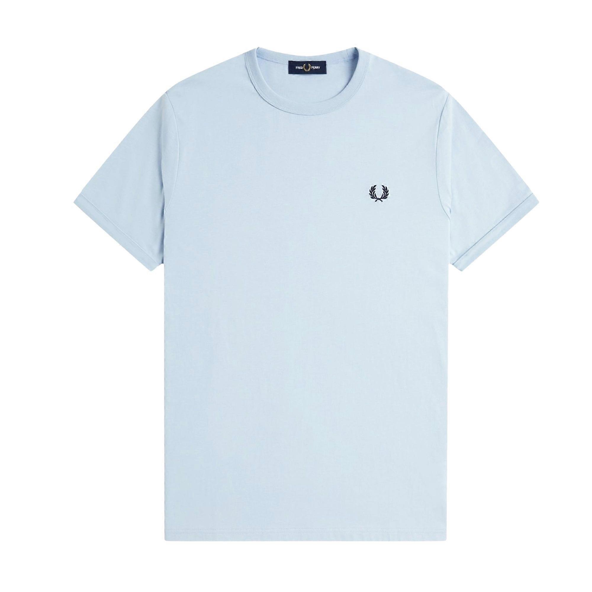 Fred Perry Crew Neck TShirt Light Smoke 