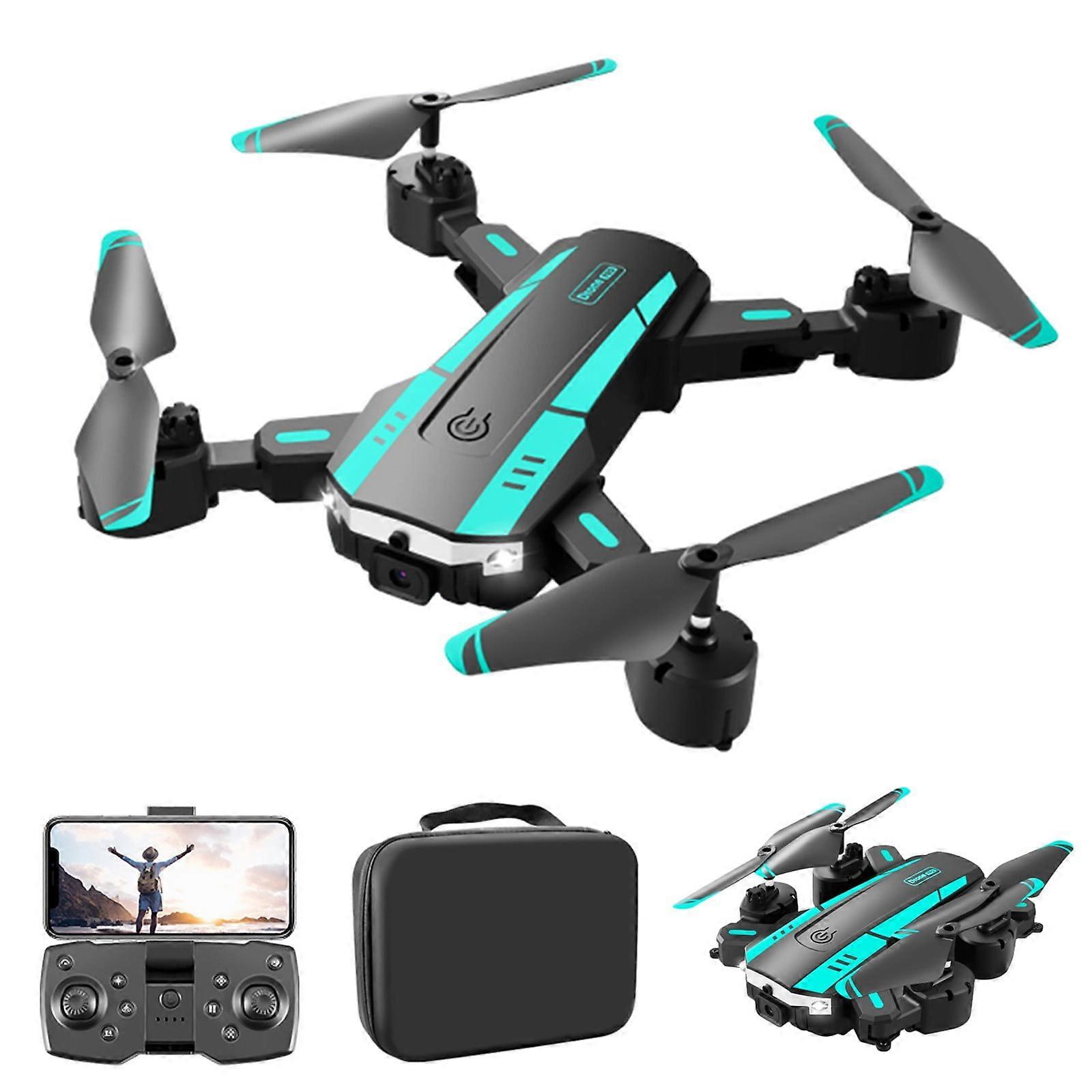 FPV Drone with 1080P Camera, 2.4G WiFi, Altitude Hold, Obstacle Avoidance, Headless Mode, Follow Me - Compatible with Aerial Photography