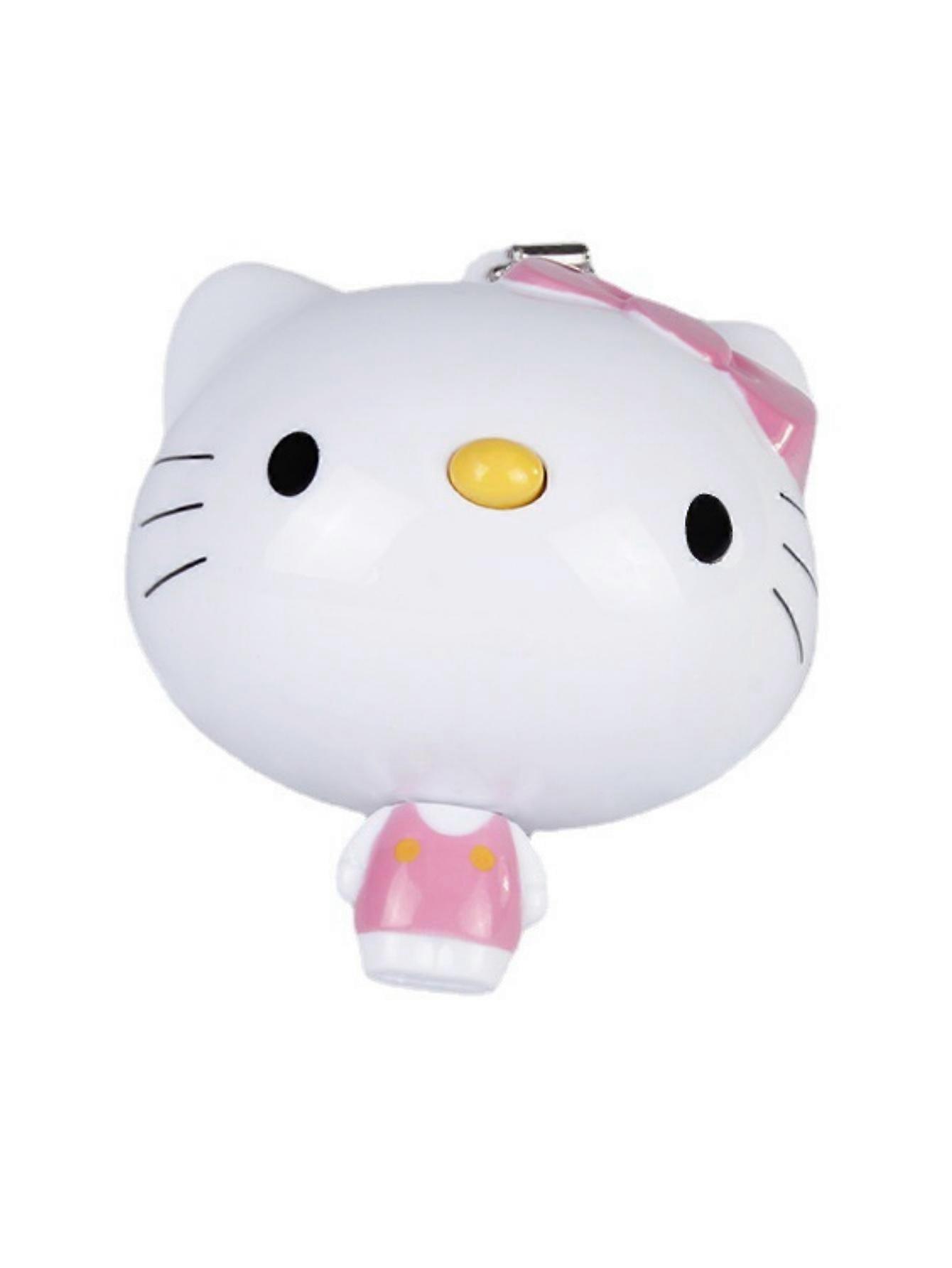 1pc  Hello Kittyes Cartoon Self-Telescoping Tape Measure Cute Kt Cat Meter Ruler Mini Pendant Soft Measuring Tape Straight Ruler