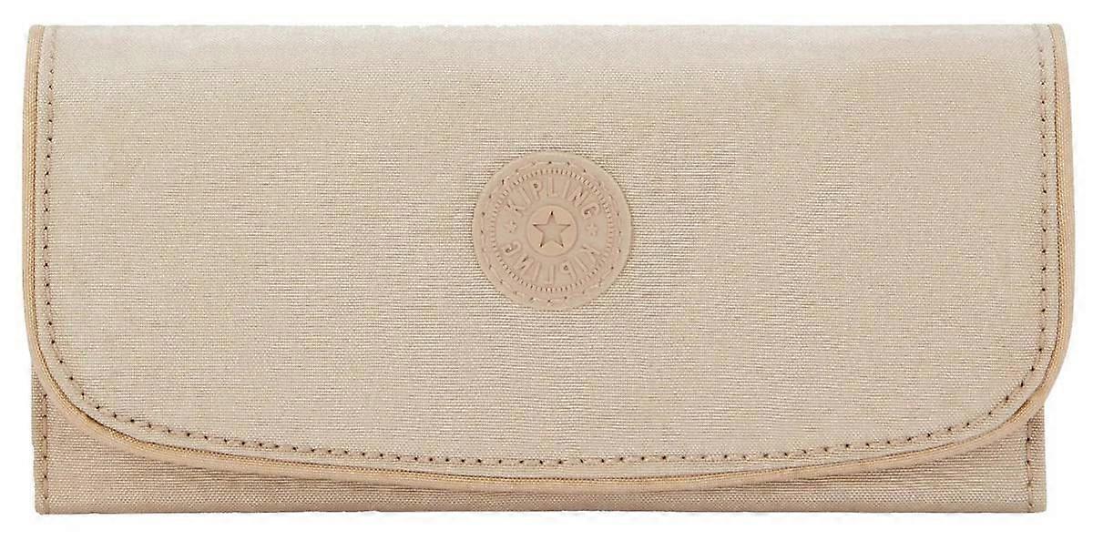 Kipling Money Land Purse - Sparkled Beige